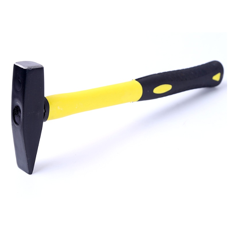 German Type Machinist Hammer – 200g Carbon Steel Cross-Pein With Plastic-Coated Handle For Metal Fabrication