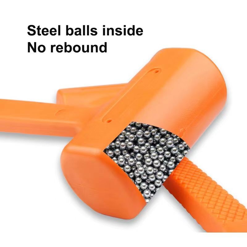 Dead Blow Hammer Shockproof No Rebound Rubber Mallet