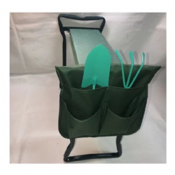 Горячий в Amazon Garden Kneeler Stool Складной стул на коленях с сумкой для инструментов, настраиваемый