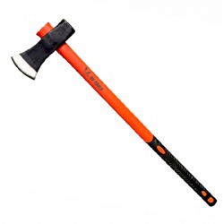 Splitting Maul SM02 with Fiber Handle, Drop Forge Carbon Steel, for Chopping, Logging, Outdoor Sledge Hammer axe